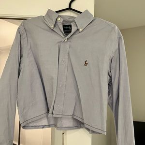 Ralph Lauren Crop Button Shirt
